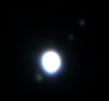Jupiter with Io, Europa and Ganymede