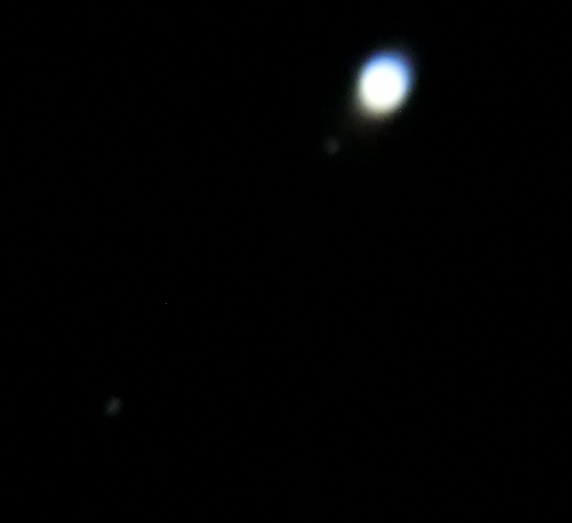 Jupiter with Io and Callisto